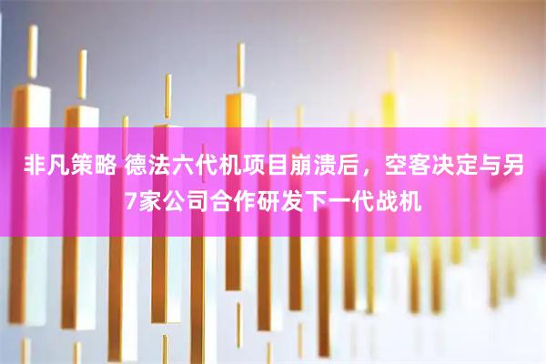 非凡策略 德法六代机项目崩溃后，空客决定与另7家公司合作研发下一代战机